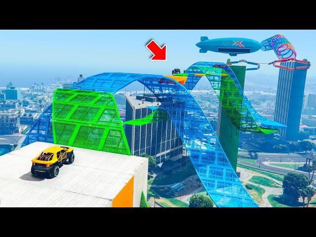 Only Legends Can Finish This HARDEST Parkour Race in GTA 5 Online !