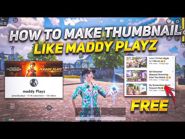 𝗛𝗼𝘄 𝗧𝗼 𝗠𝗮𝗸𝗲 𝗧𝗵𝘂𝗺𝗯𝗻𝗮𝗶𝗹 𝗟𝗶𝗸𝗲 @maddy-playz 𝗜𝗻 𝗣𝘀𝗰𝗰 𝗦𝗲𝗰𝗿𝗲𝘁 