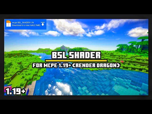 Best Realistic RTX Shaders For Minecraft PE 1.19 || BSL Shader For MCPE