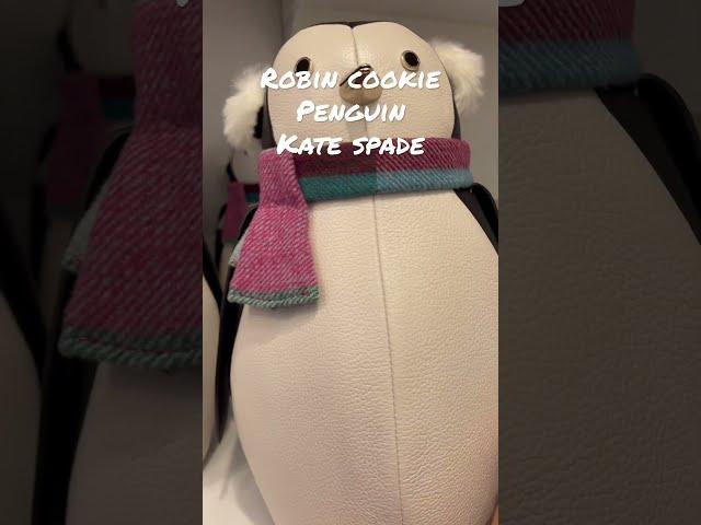 Kate Spade Penguin  novelty purse