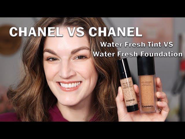 CHANEL vs CHANEL The Viral LES BEIGES Waterfresh Tint  compared to the foundation!