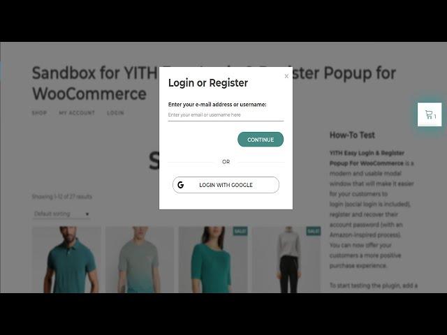 How to add login and registration popup options for woocommerce | Tamil