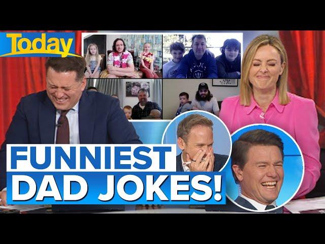 Australia's funniest dad jokes leave Aussie hosts in stitches | Today Show Australia