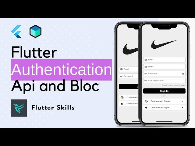 Flutter Login & Signup with Api and BLoC : Secure Your App Like a Pro!