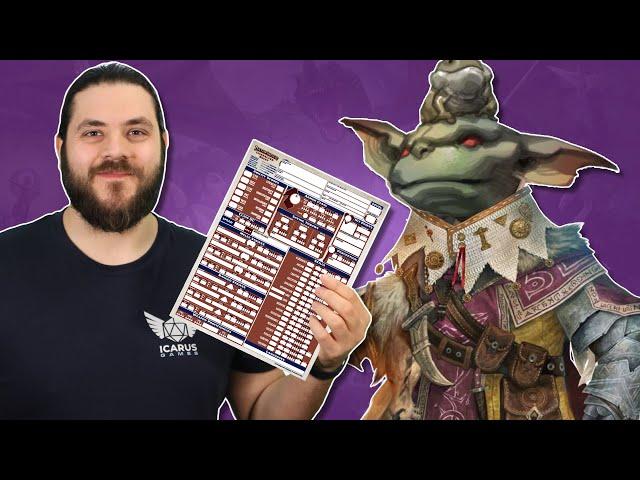 Pathfinder 2e Character Creation