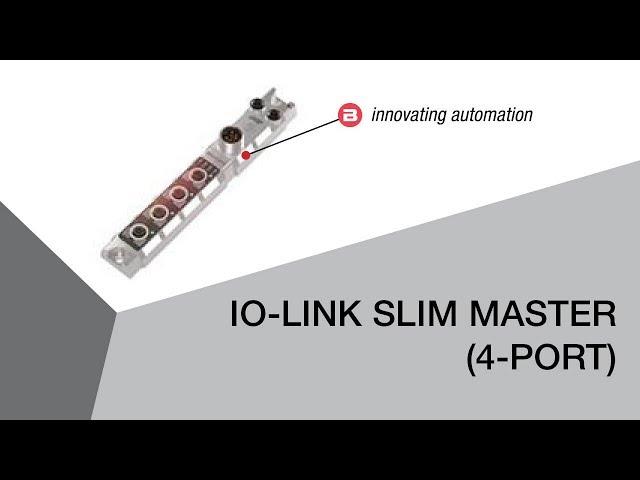 IO-Link Slim Master (4-port)