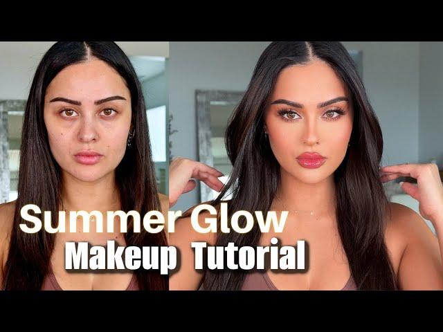 Summer Glow Makeup Tutorial l Christen Dominique