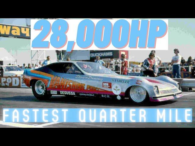 Fastest Quarter Mile in history ever recorded on video