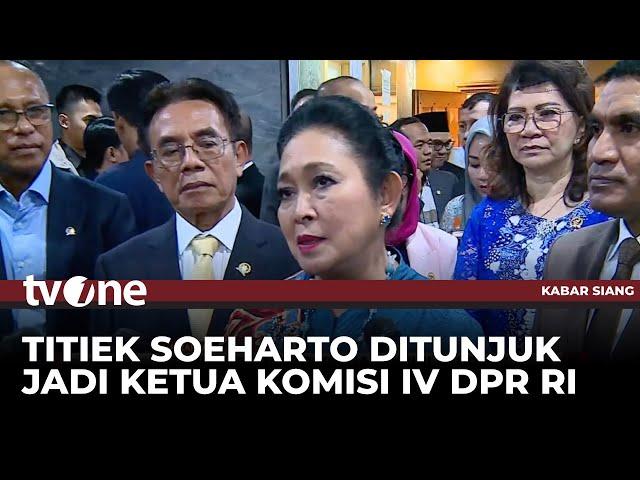 Titiek Soeharto Jadi Ketua Komisi IV DPR RI | tvOne