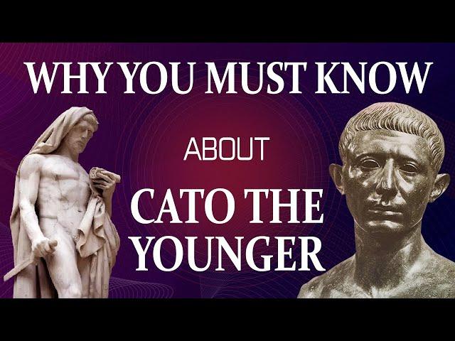 Cato the Younger - What did he do? #philosophy