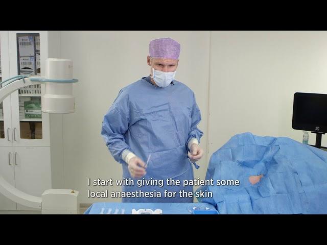 Preparation, insertion and maintenance of a central venous catheter (CVC)