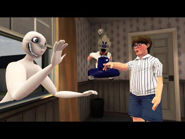 The Man From The Window Kidnaps Children vs Ice Scream killed Evil Nun 2 funny animation part 234