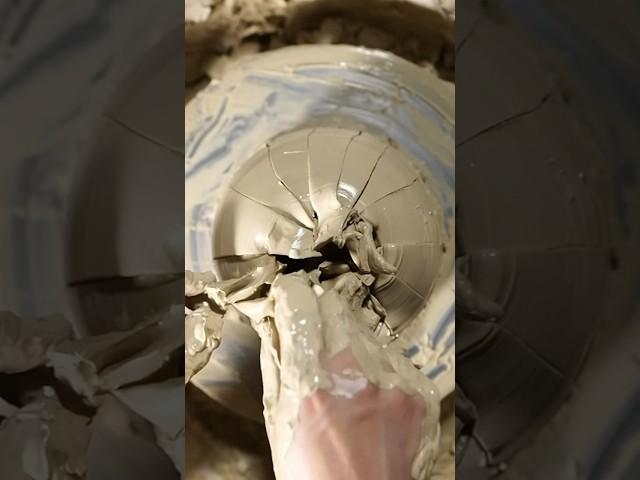 Ceramic Flower process #pottery