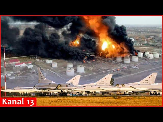 Ukraine “landed” Russian Tu-160 bombers after hitting key oil depot in Russia