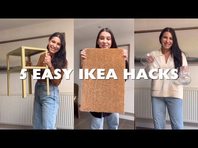 5 EASY IKEA Hacks