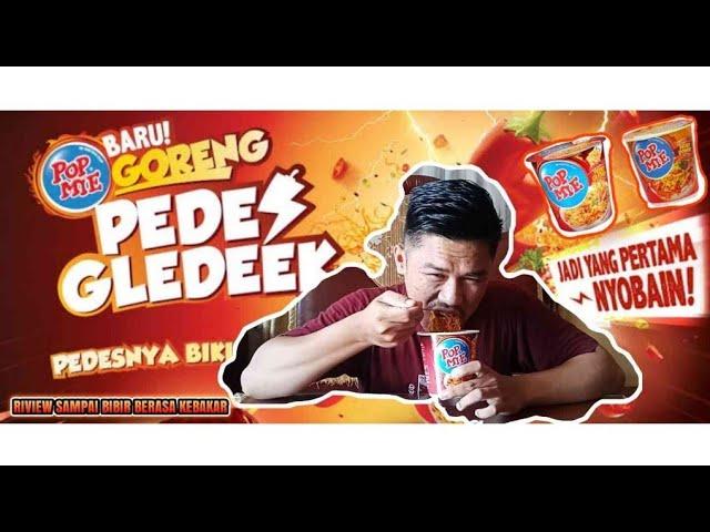 KESAMBER GLEDEK!! Pop Mie Pedes Gledek VS Pop Mie Pedes Dower RIVIEW SAMPAI BIBIR BERASA KEBAKAR