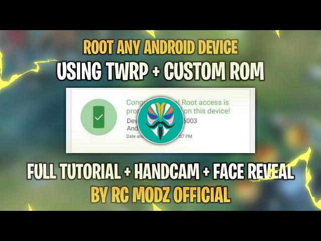 Tutorial on How To Root Any Android Device + How To Custom Rom! Demo on My Redmi 10C - RC Modz