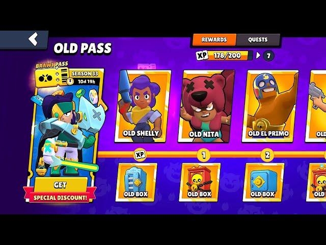 WOW! IS OLD BRAWL PASS SEASON 34 ALREADY HERE???