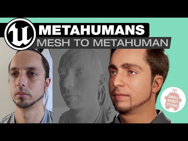 Scan yourself into Unreal 5 | Photogrammetry & Mesh to Metahuman Tutorial