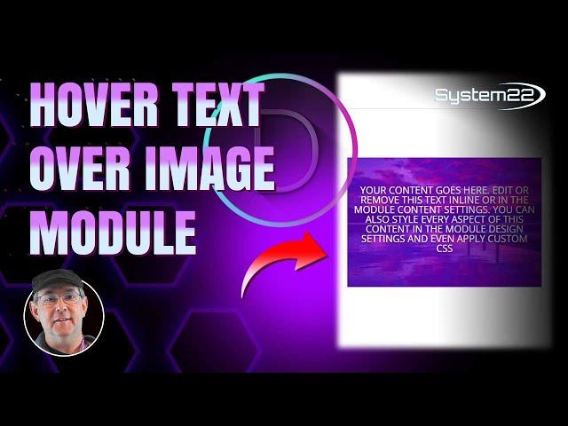 Divi Theme Hover TEXT OVER IMAGE | Supreme modules 