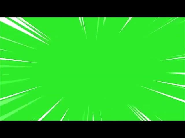 Going Fast Anime Zoom gaming memes Green Screen Effect Free Download HD