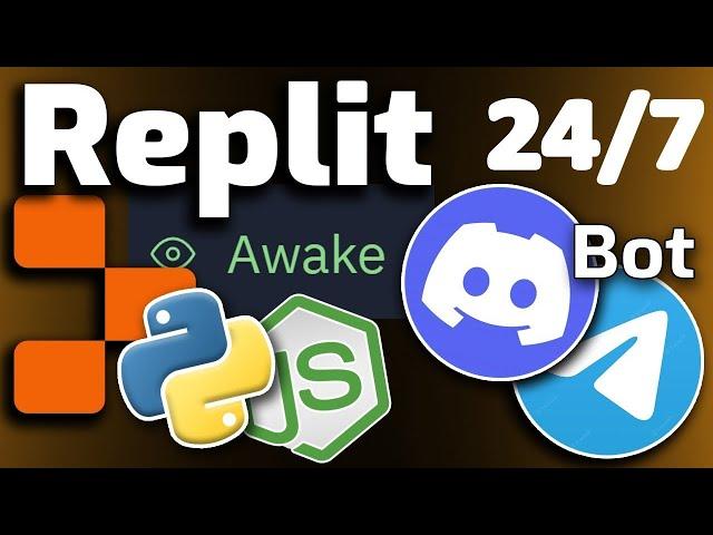 How to Keep Replit Code Running 24/7 (Python and NodeJS) #discord #axocoder