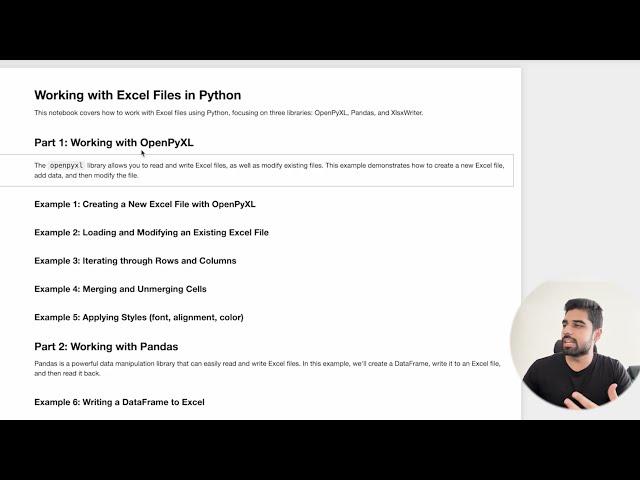 Excel File Operations in Python using Pandas, OpenPyXL, and XlsxWriter