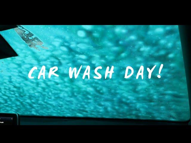 Car Wash Day !!! White noise | 8 hours | No talking