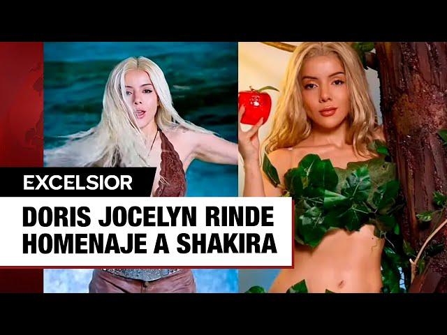 Doris Jocelyn rinde homenaje a Shakira con un trend viral en TikTok; está conquistando las redes