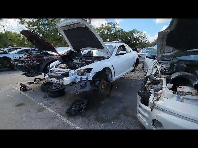 Junkyard searching for Mazda parts!