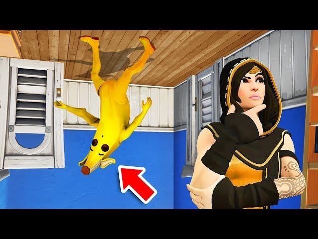 the WHOLE map was UPSIDE DOWN... (Fortnite Hide & Seek)