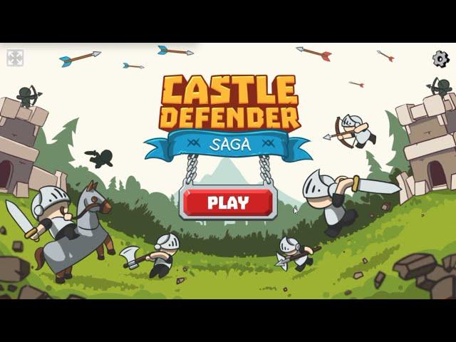 Castle Defender Saga (Gameplay Walkthrough)