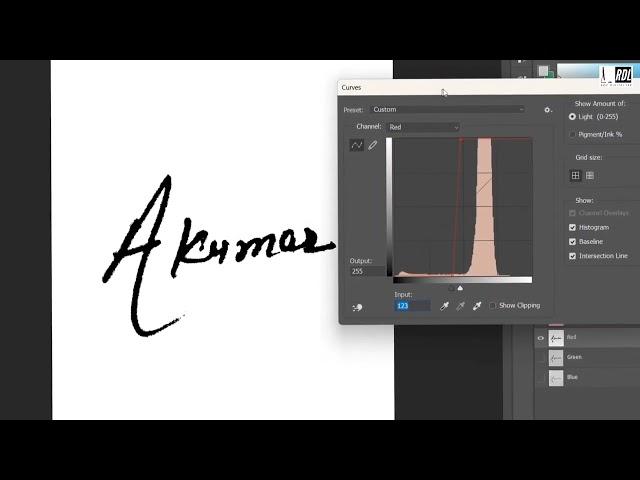 How to extract signature from image in photoshop || Perfectly extract Your Signature from any image