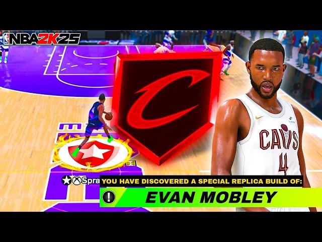 This EVAN MOBLEY Build is AMAZING on NBA 2K25!