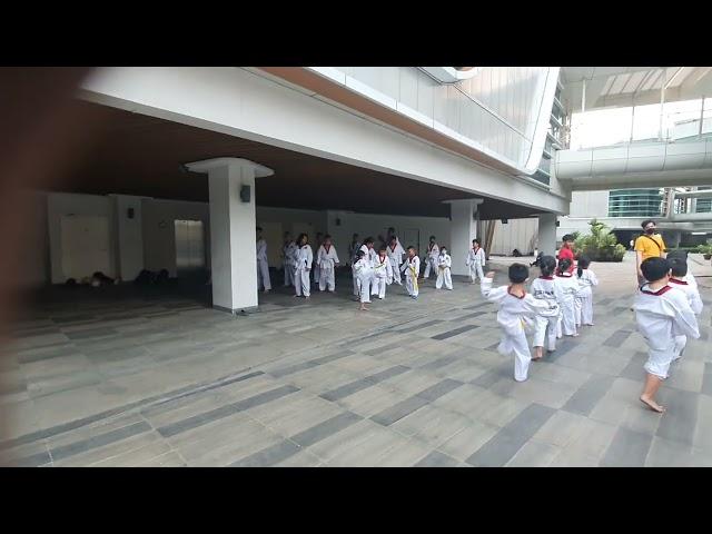 Ammar Daily : LATIHAN TAE KWON DO di BELLA TERRA Kelapa Gading Jak-Ut