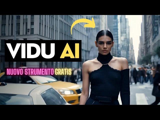 Vidu AI  Nuovo strumento GRATUITO per generare VIDEO con l'IA (tutorial completo)