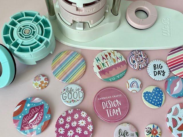 We R Memory Keepers Button Press | Demo | Plus tips