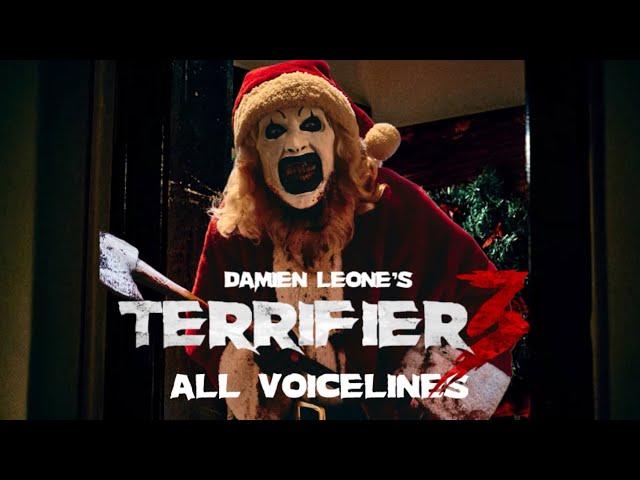 Art The Clown All Voicelines Terrifier