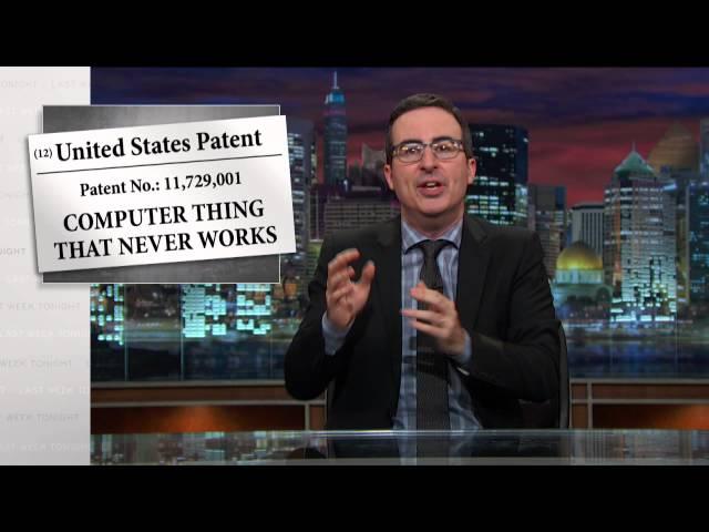 Patents: Last Week Tonight with John Oliver (HBO)