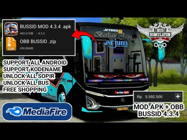 OBB BUSSID 4.3.4 TERBARU SOUND MERCY 1518 KING COOLER 2025 | BUS SIMULATOR INDONESIA V4.3.4