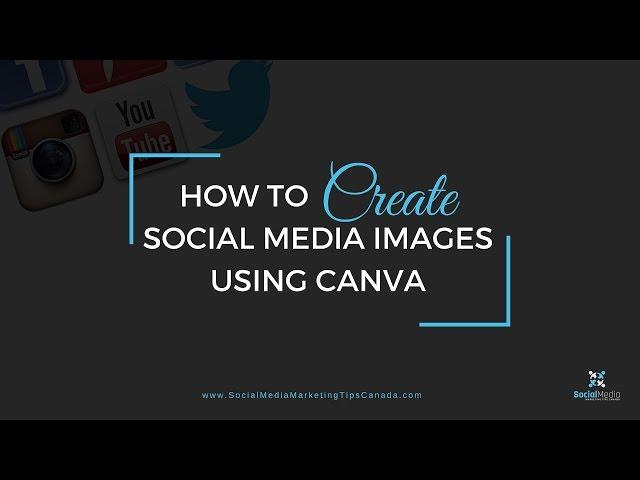 How to create social media graphics using Canva