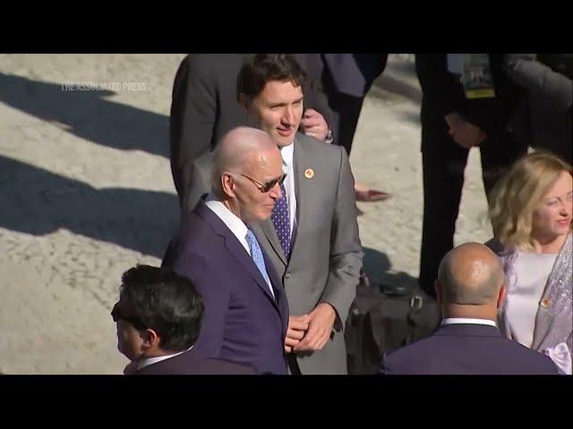 Where's Joe? President Biden misses traditional photo with world leaders at G20 in photo-shoot fail