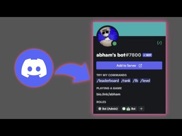 NEW Discord Experiment - Slash Commands on Bot Profiles!