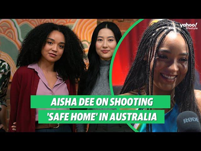 Aisha Dee on shooting 'Safe Home' in Australia | Yahoo Australia