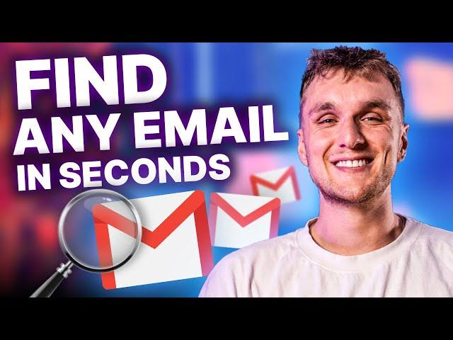 How to Find Anyone's Email Address in Seconds (for free)