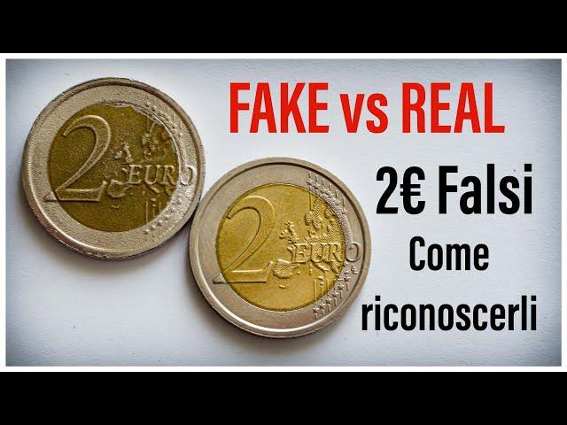 2 Euro FALSI  ATTENZIONE!!!  COME RICONOSCERE 2 Euro Coins FAKE