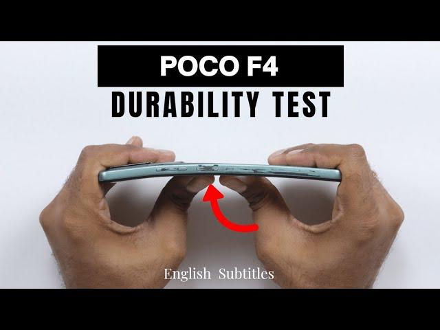 POCO F4 5G Durability Test - How good is Cheapest Flagship ?