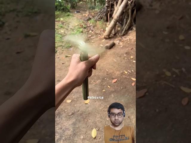 Huy Diy #bamboo #lighter  #trending #viral #shorts #bambooshoot