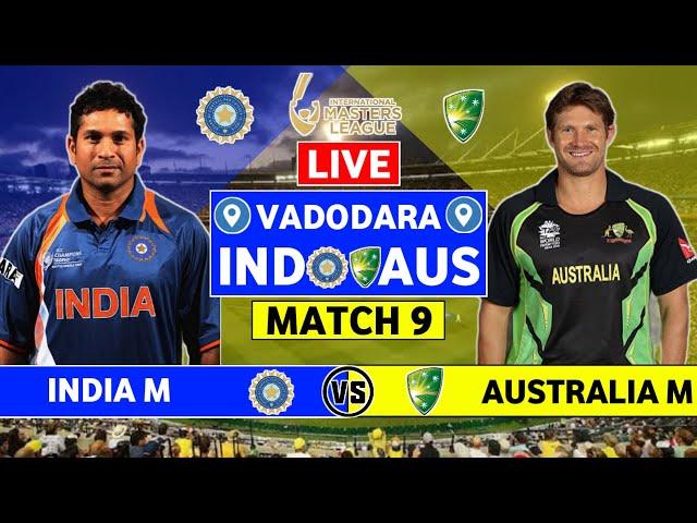 International Master League Live: India Masters v Australia Masters Live | IND v AUS Live Commentary