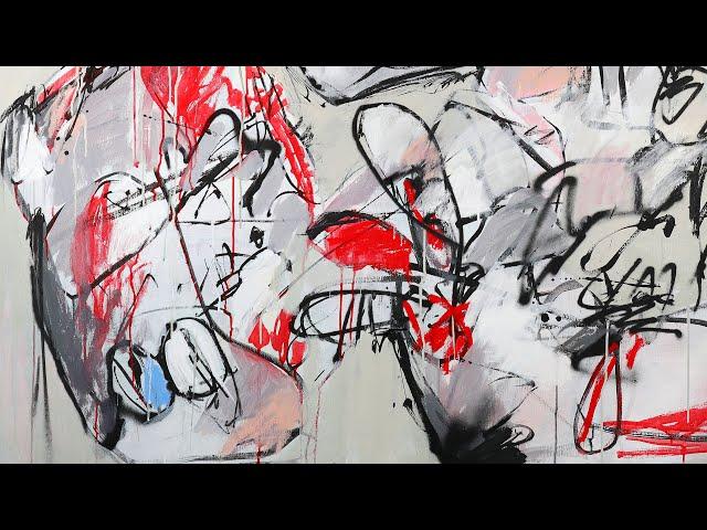 painter Francesco D'Adamo - Martingala, 2023 (Abstract Expressionism, Lyrical Abstraction)